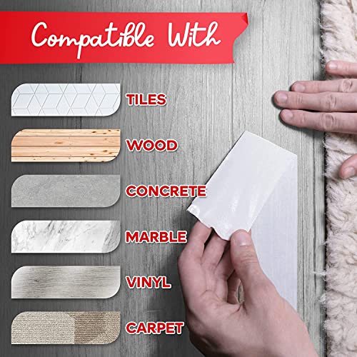 Double Sided Carpet Tape 2 Inch x 30 Yards Residue-Free L9016