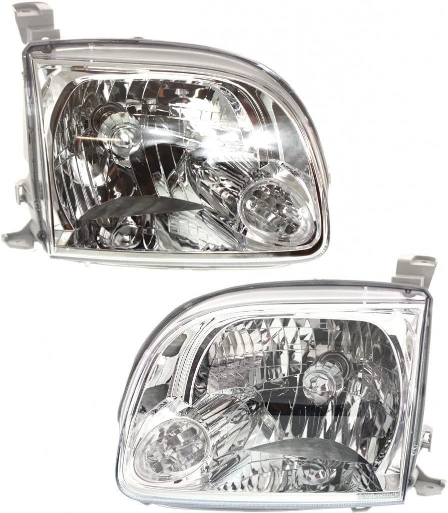 Headlight Assembly Pair with Bulbs N476