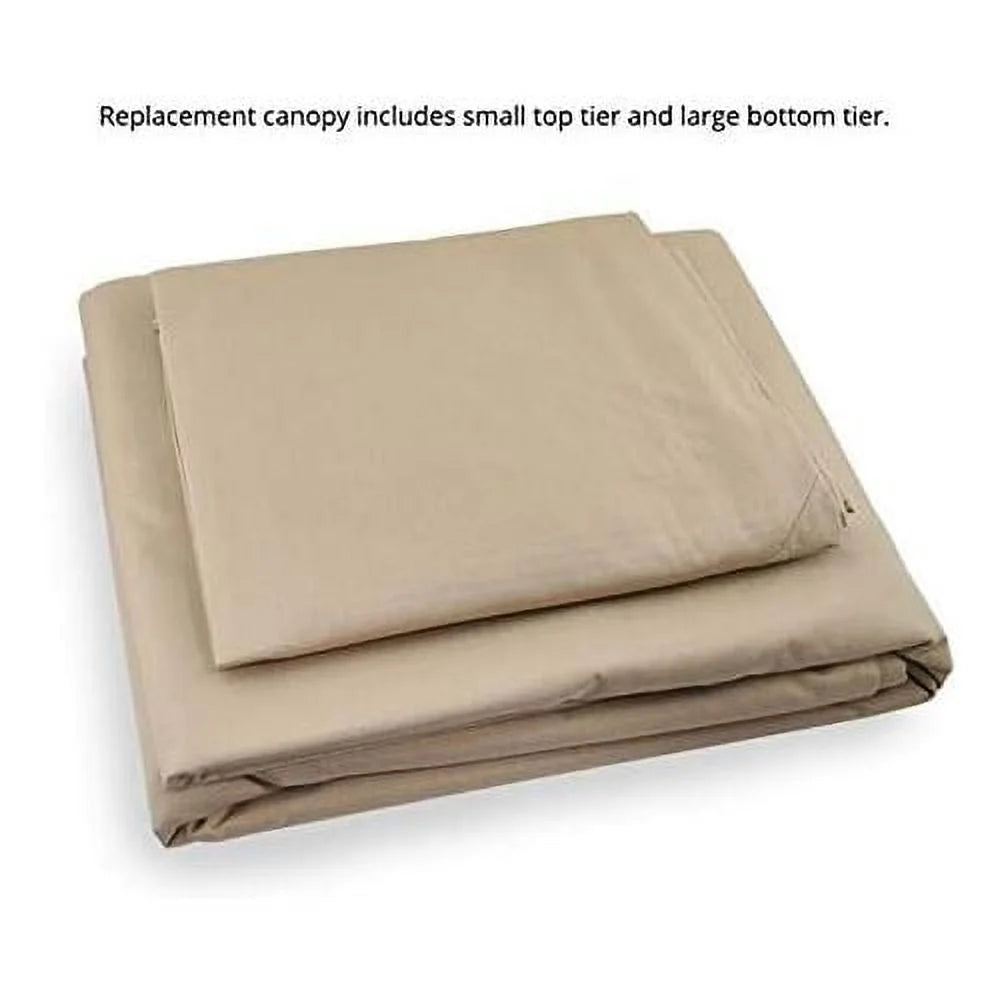 Replacement Canopy Top Cover for Pitched Roof Gazebo C7376