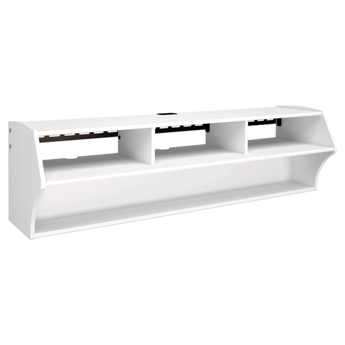 White Floating TV Stand H29408