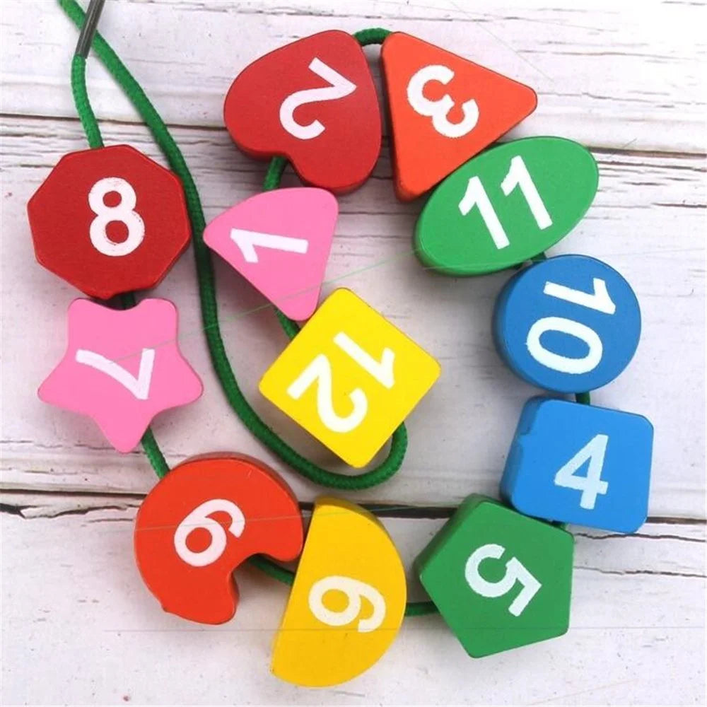 Wooden Shape Sorting Clock Toy C169
