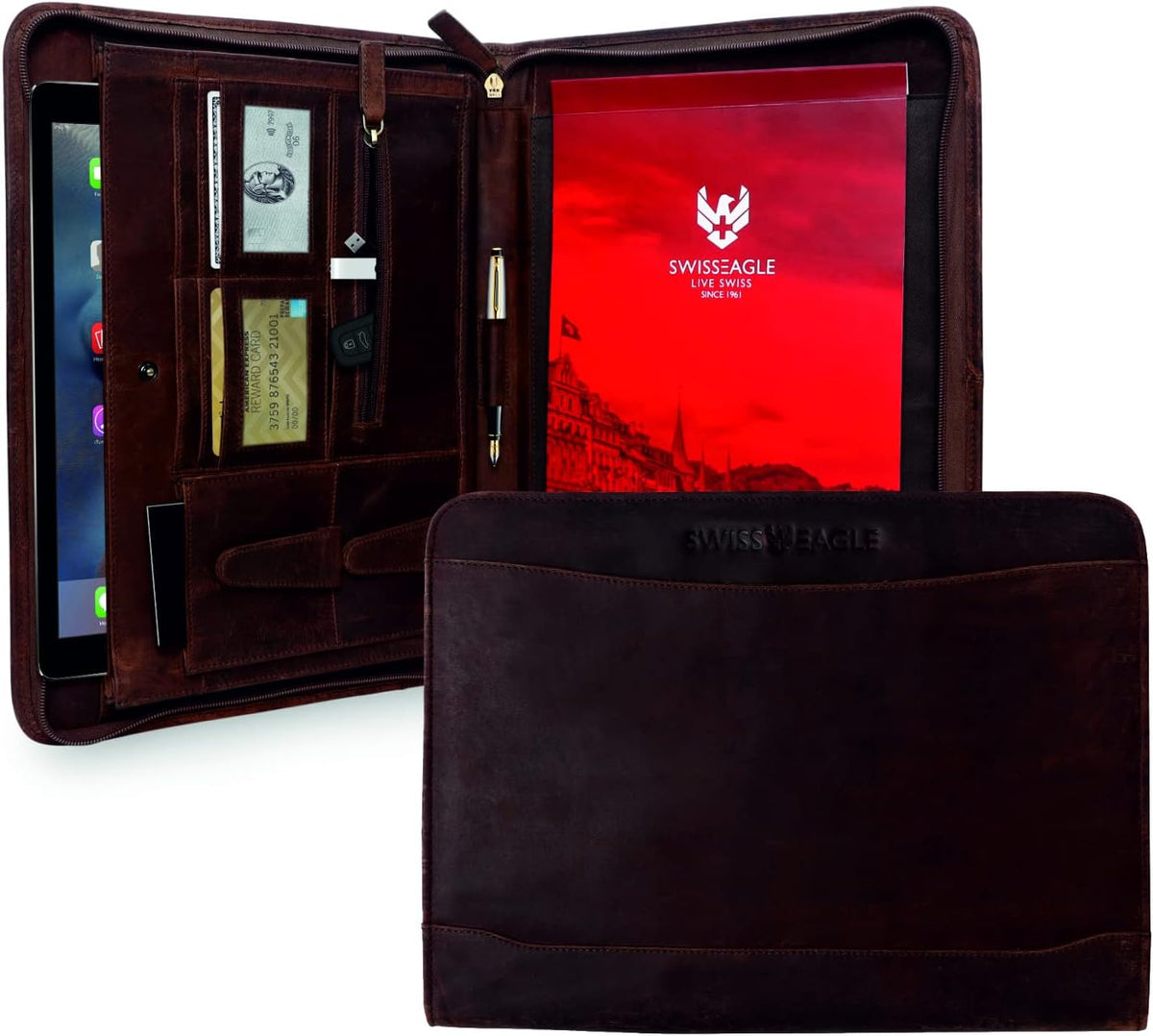 Leather Portfolio Folder Pack of 2 E902494
