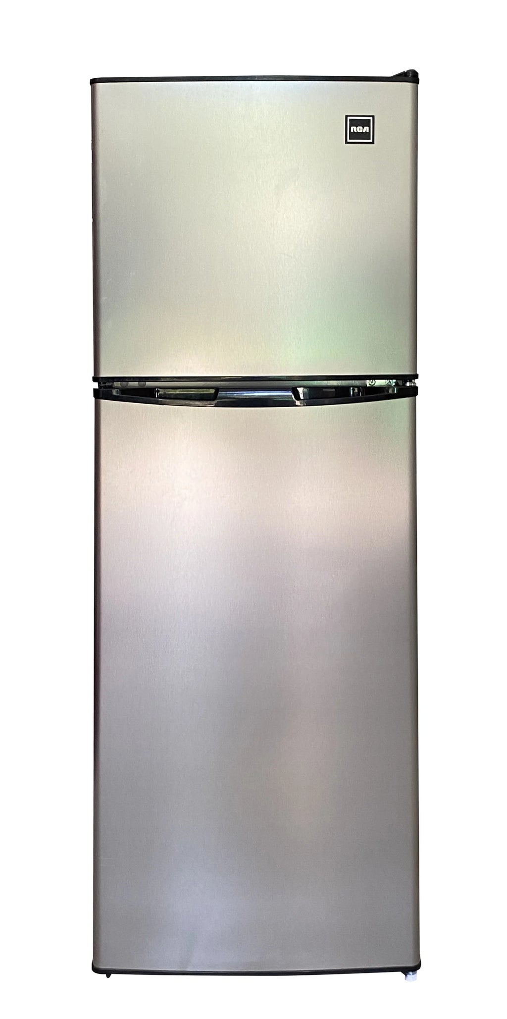 4.7 Cu ft Two Door Mini Fridge with Freezer, VCM Stainless Steel R776