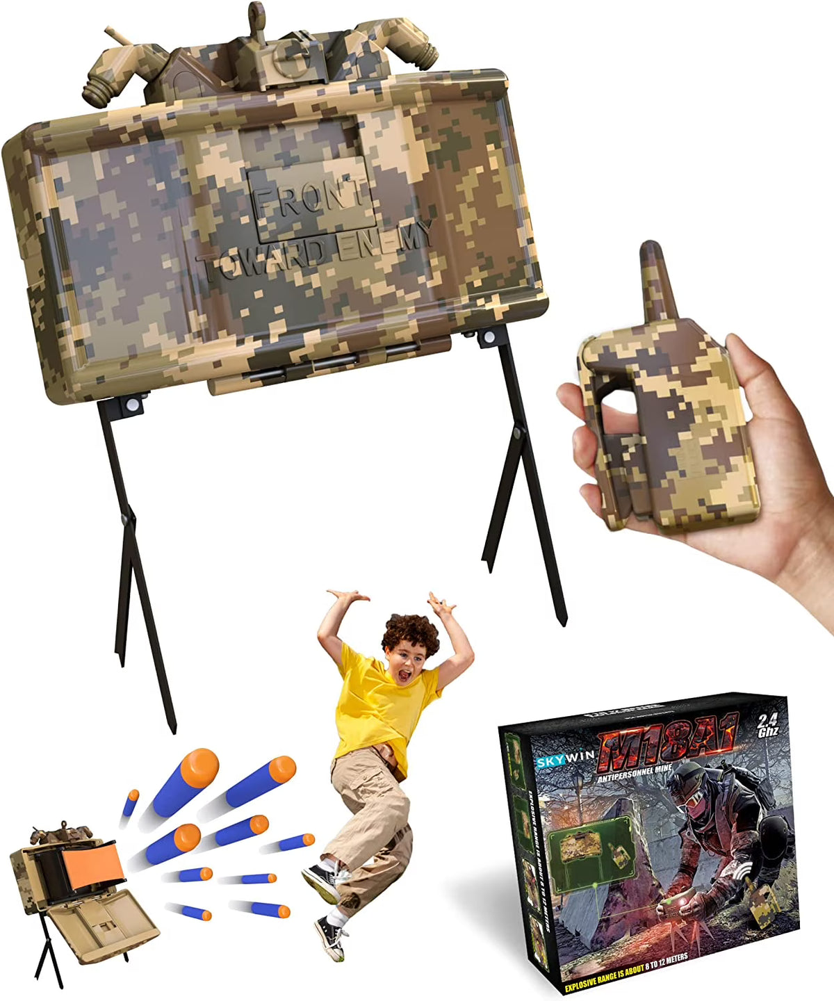 Brown Plastic Claymore Toy, 1 Pack T8648