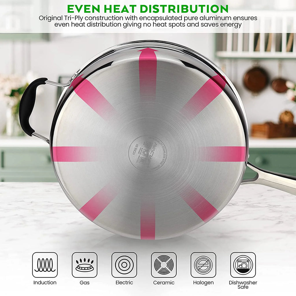 Ceramic Non Stick 10-Piece Cookware Set E706