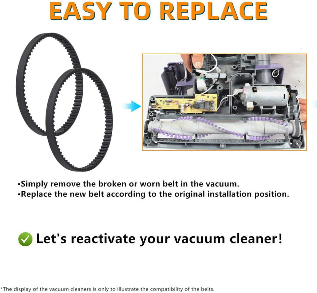 Floor Nozzle Hose and Replacement Belts for Shark Navigator Upright Vacuum Bundle U8402