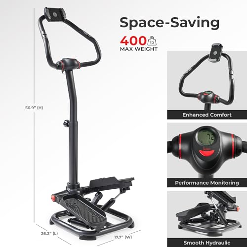 2-in-1 Stepper with Resistance Bands T101