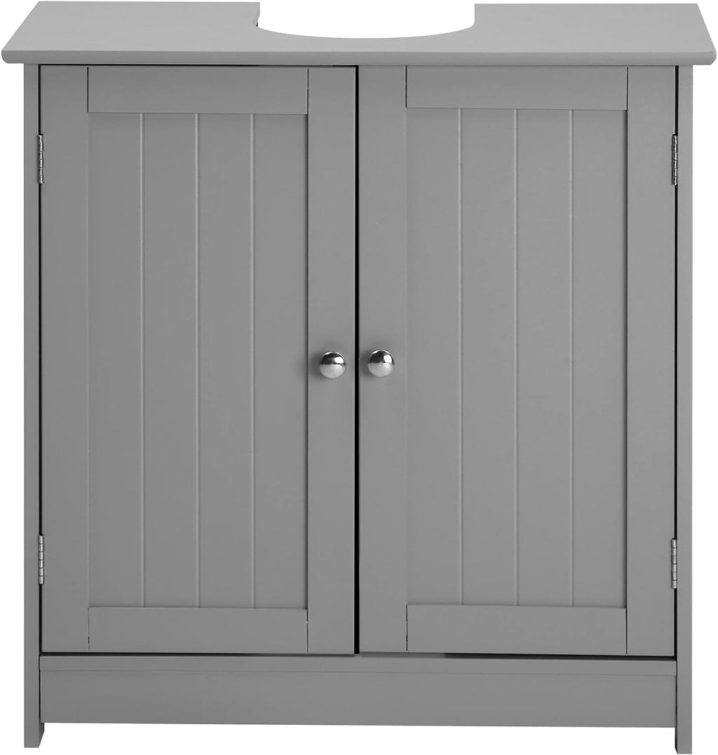 Under Sink Storage Bathroom Vanity with 2 Doors White S3377