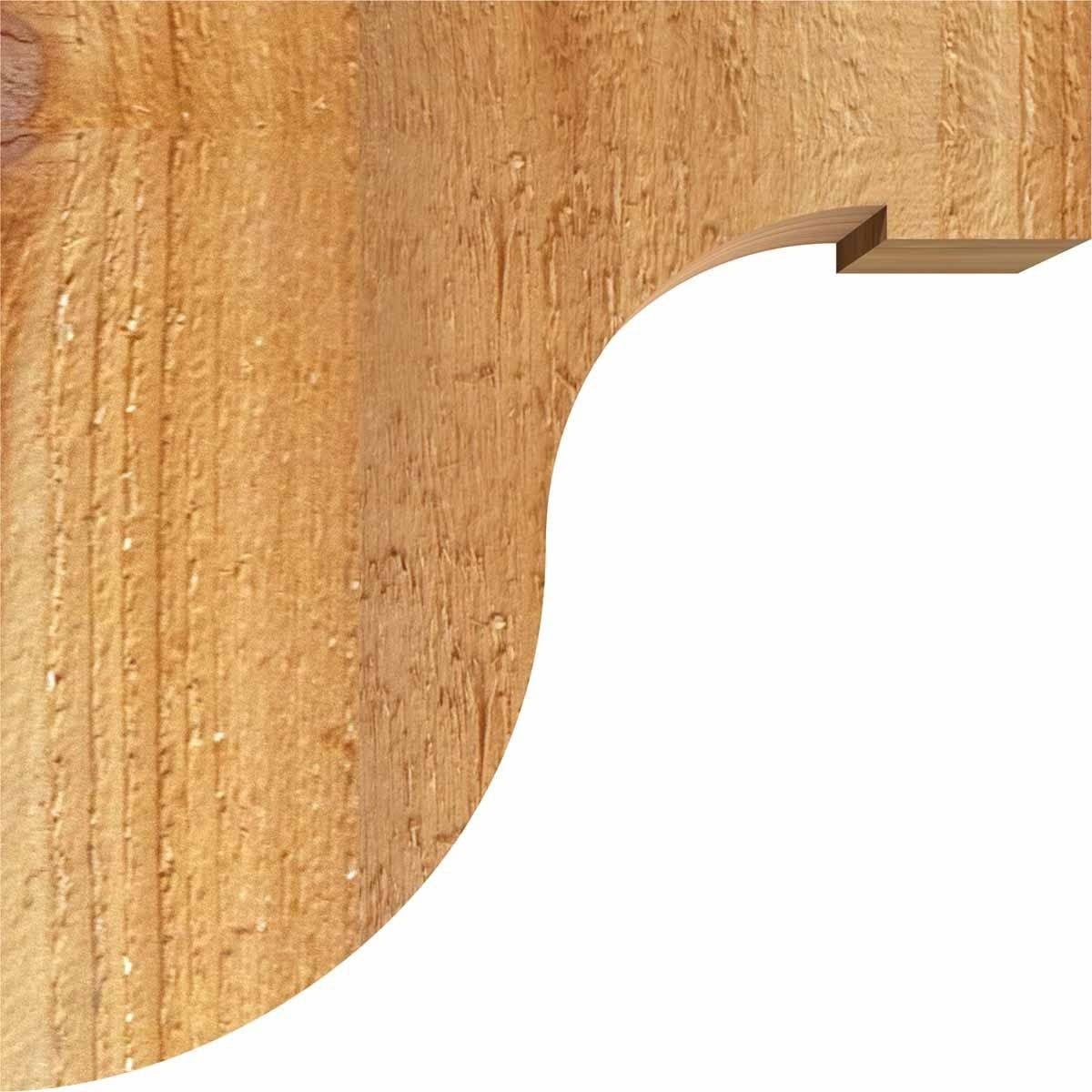 Rough Sawn Corbel, Western Red Cedar L30779