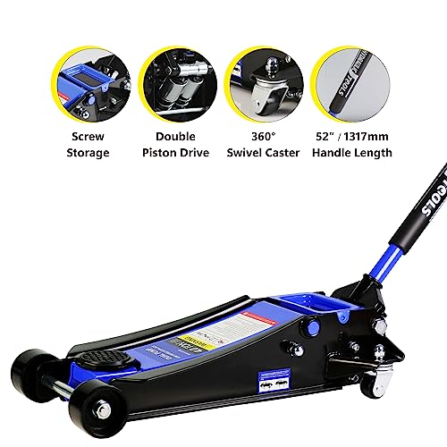 3 Ton Low Profile Steel Hydraulic Floor Jack F461872