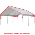 18 ft x 20 ft White Carport Canopy Cover Q786790