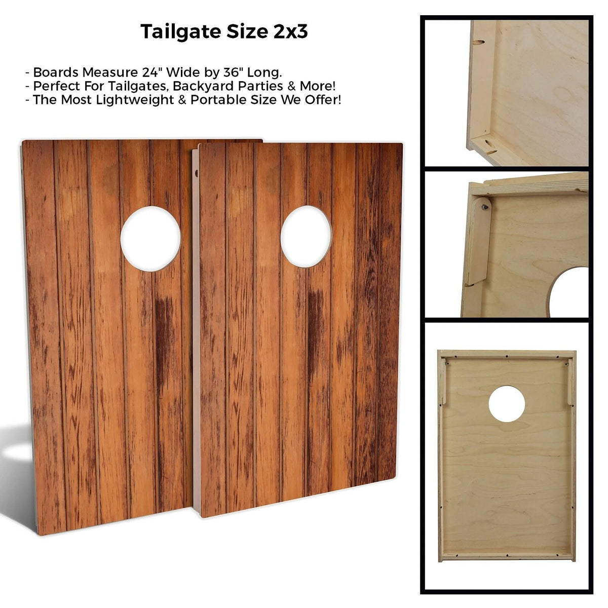Cornhole Set with Hole Lights O506