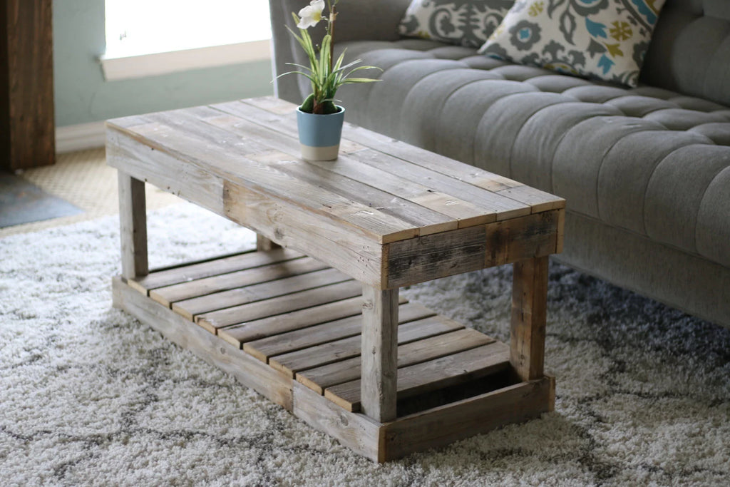 Slatted Bottom Coffee Table I900369