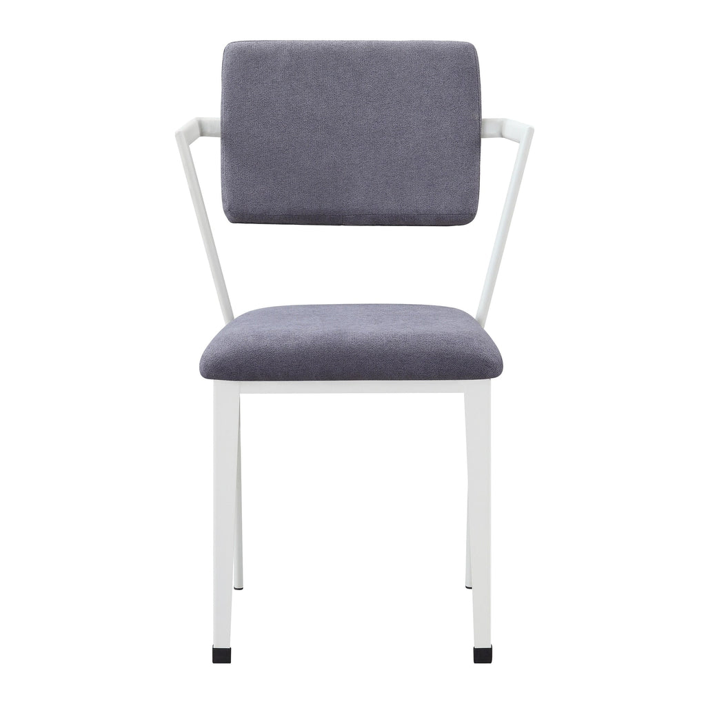Grey Upholstered Office Chair S4337