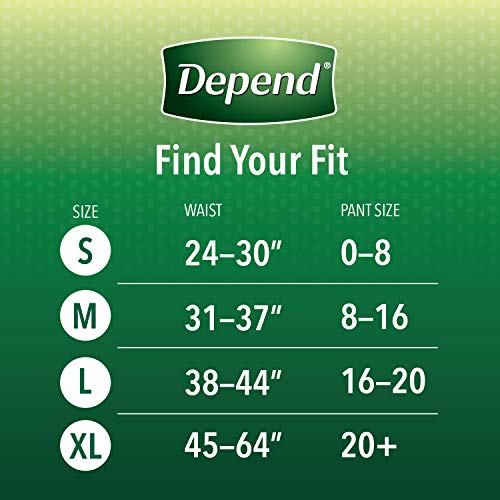 Disposable Maximum Absorbency Incontinence Underwear, Large, Blush, 52 Count U81080