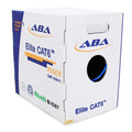 White 1000ft Cat6 Riser UTP 23AWG Bare Copper Ethernet Cable T911368