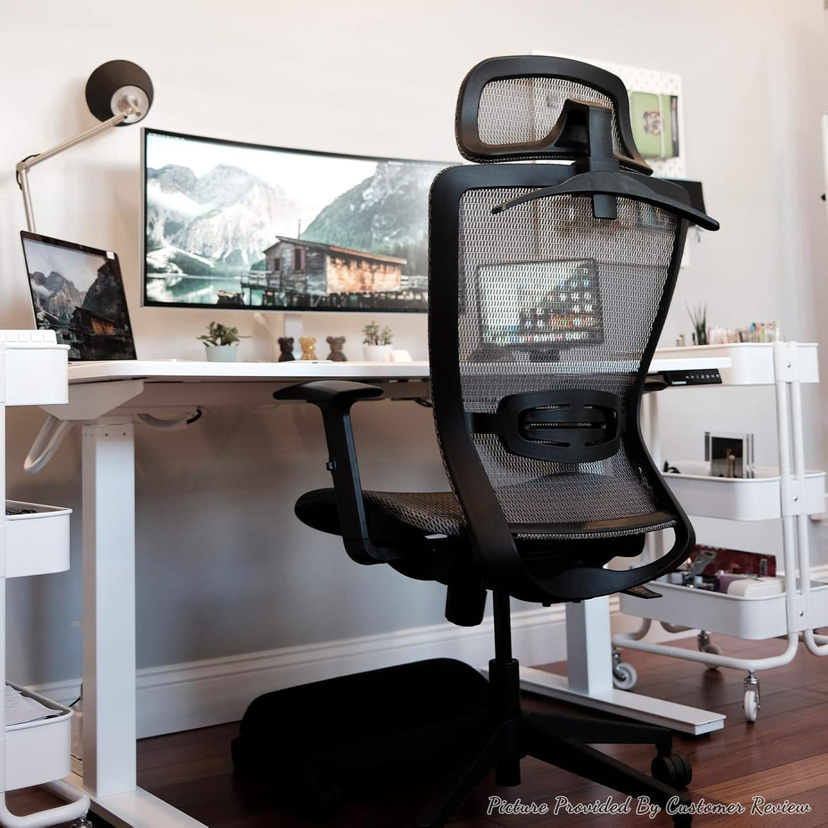 Black Mesh Ergonomic Office Chair N16424