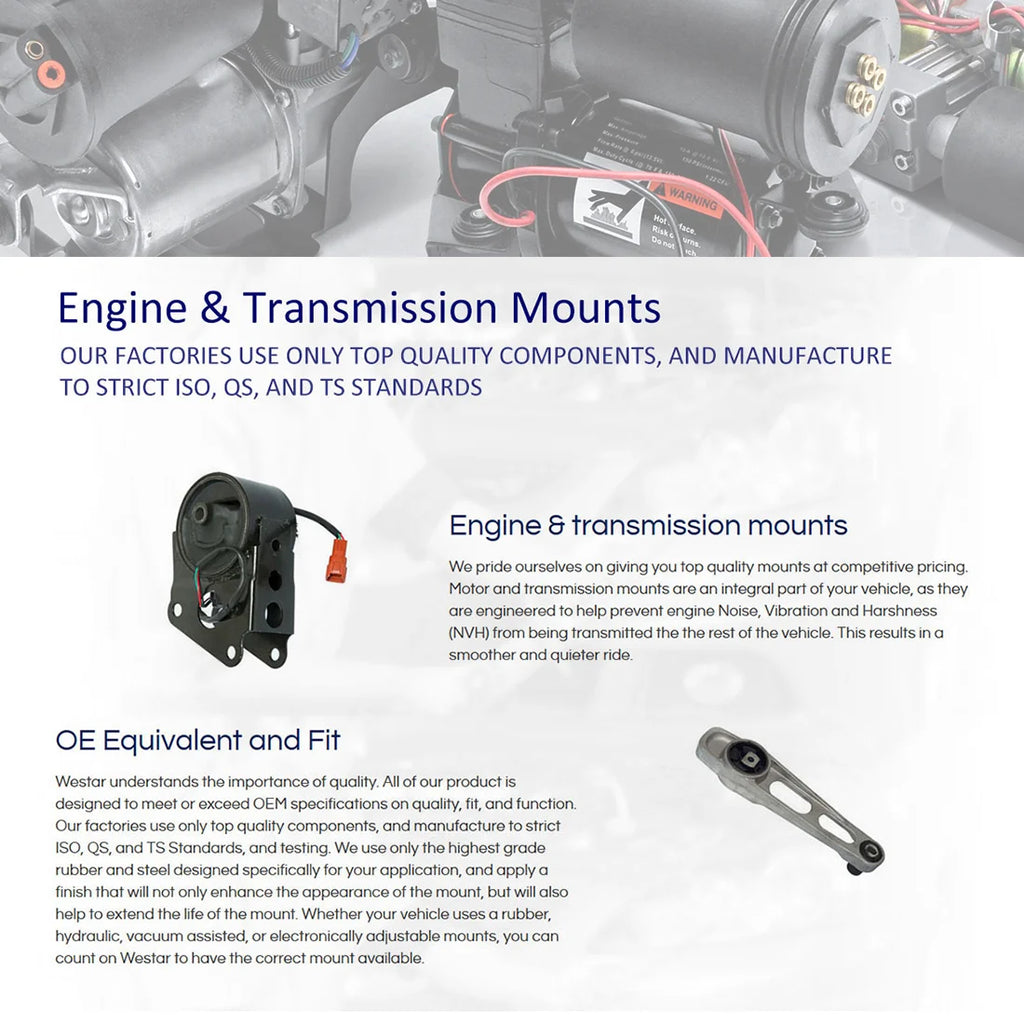 Engine Mount Set of 2 Y303