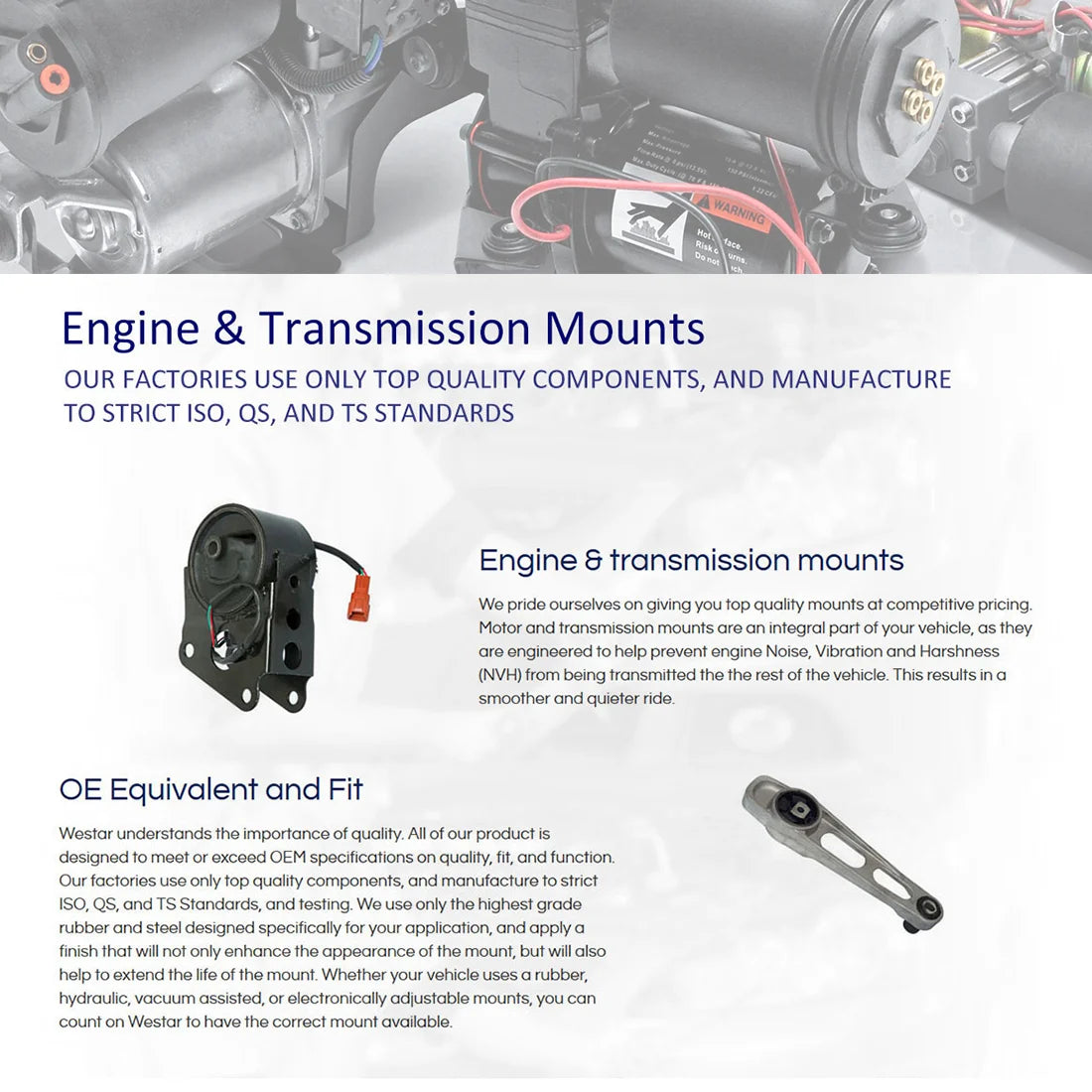 Engine Mount Set of 2 Y303