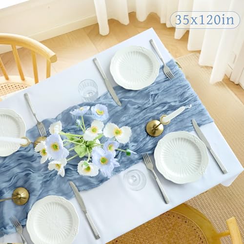 Christmas Table Runner, 10FT Emerald Green Table Runner W58037