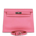 Rose Azalee Palladium Hardware Handbag O9864