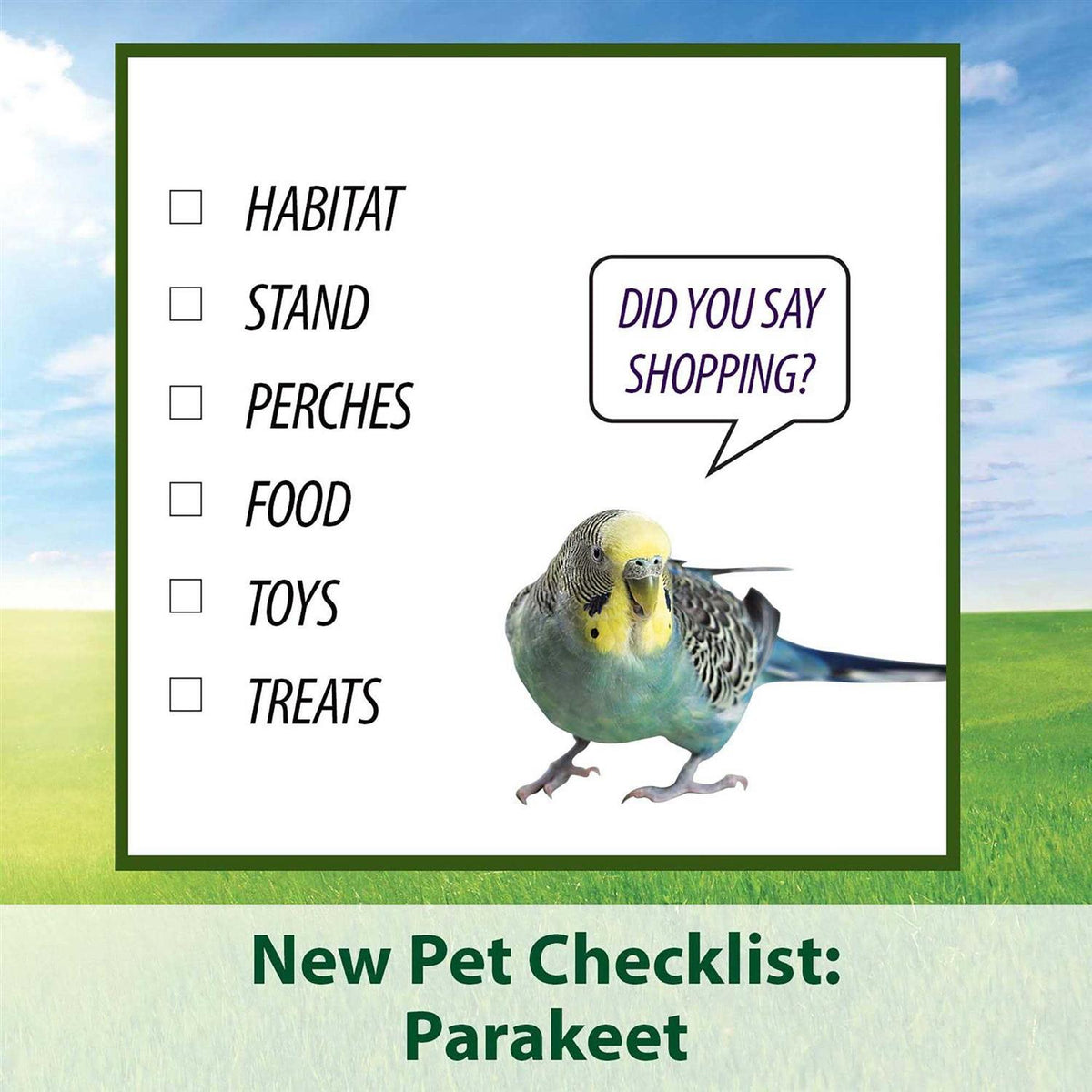 Parakeet Food K393409