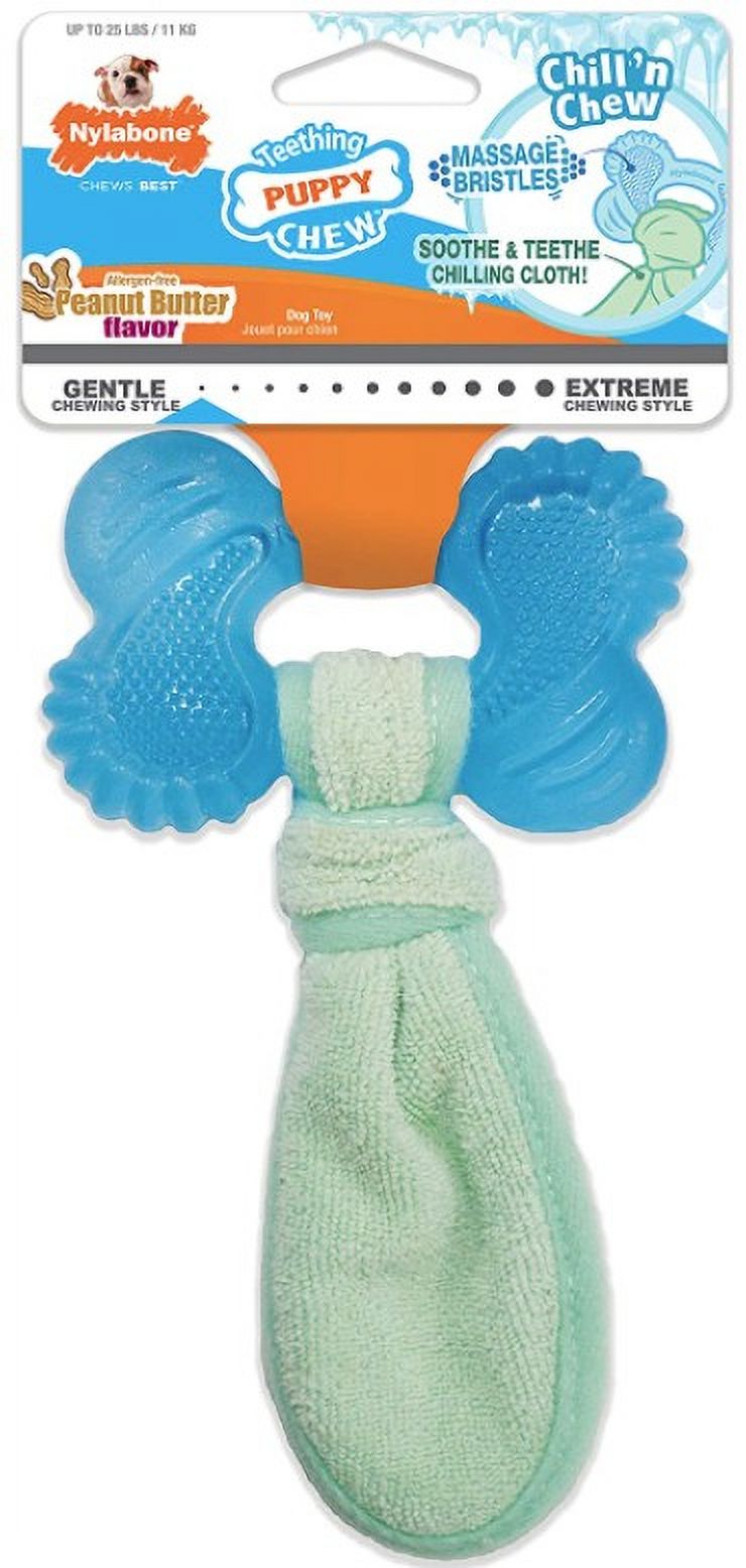 Pack of 3 Puppy Chew Peanut Butter Chill N Chew Bone Regular Z265