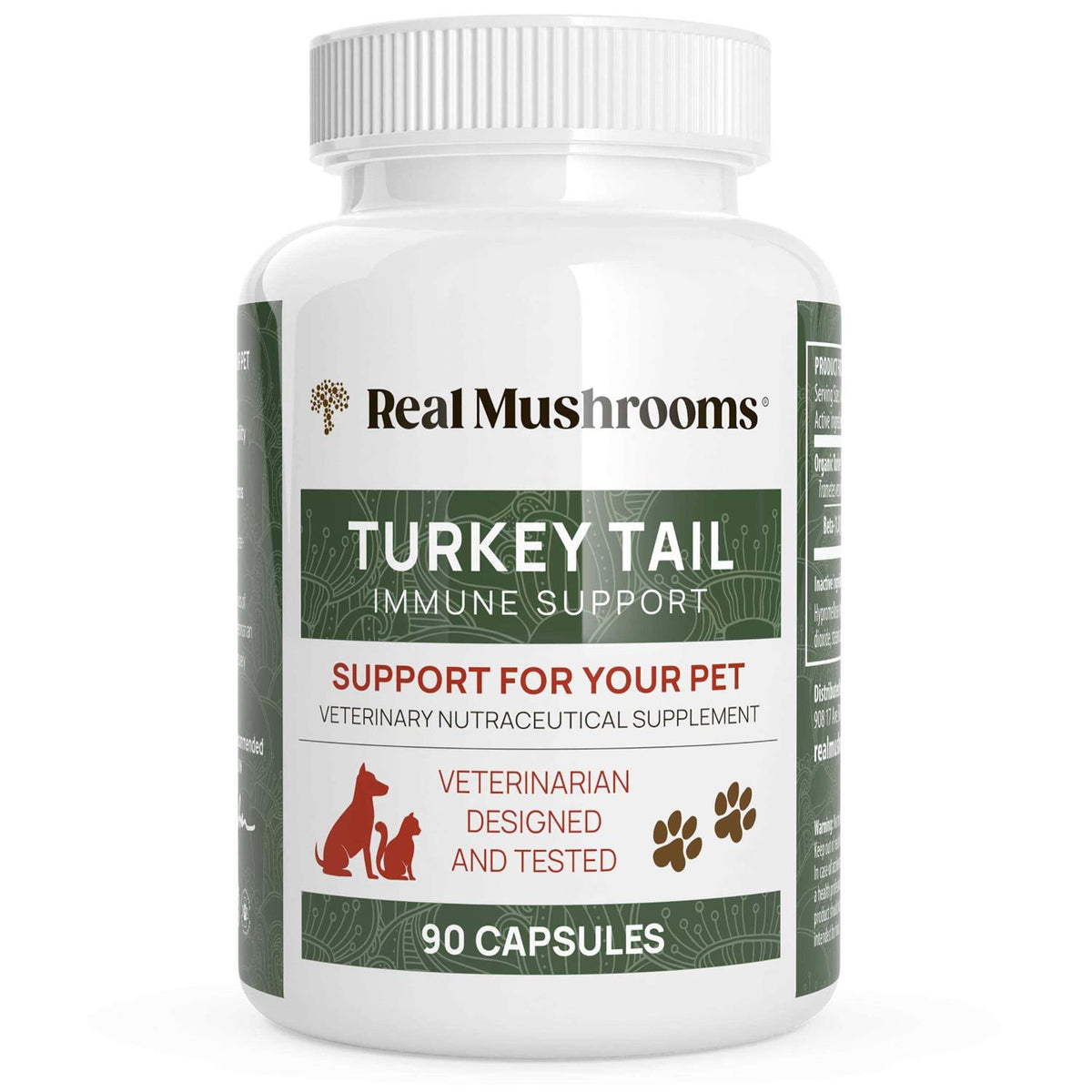 Turkey Tail Extract Capsules for Pets K638