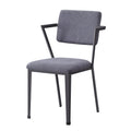 Grey Upholstered Office Chair S4337