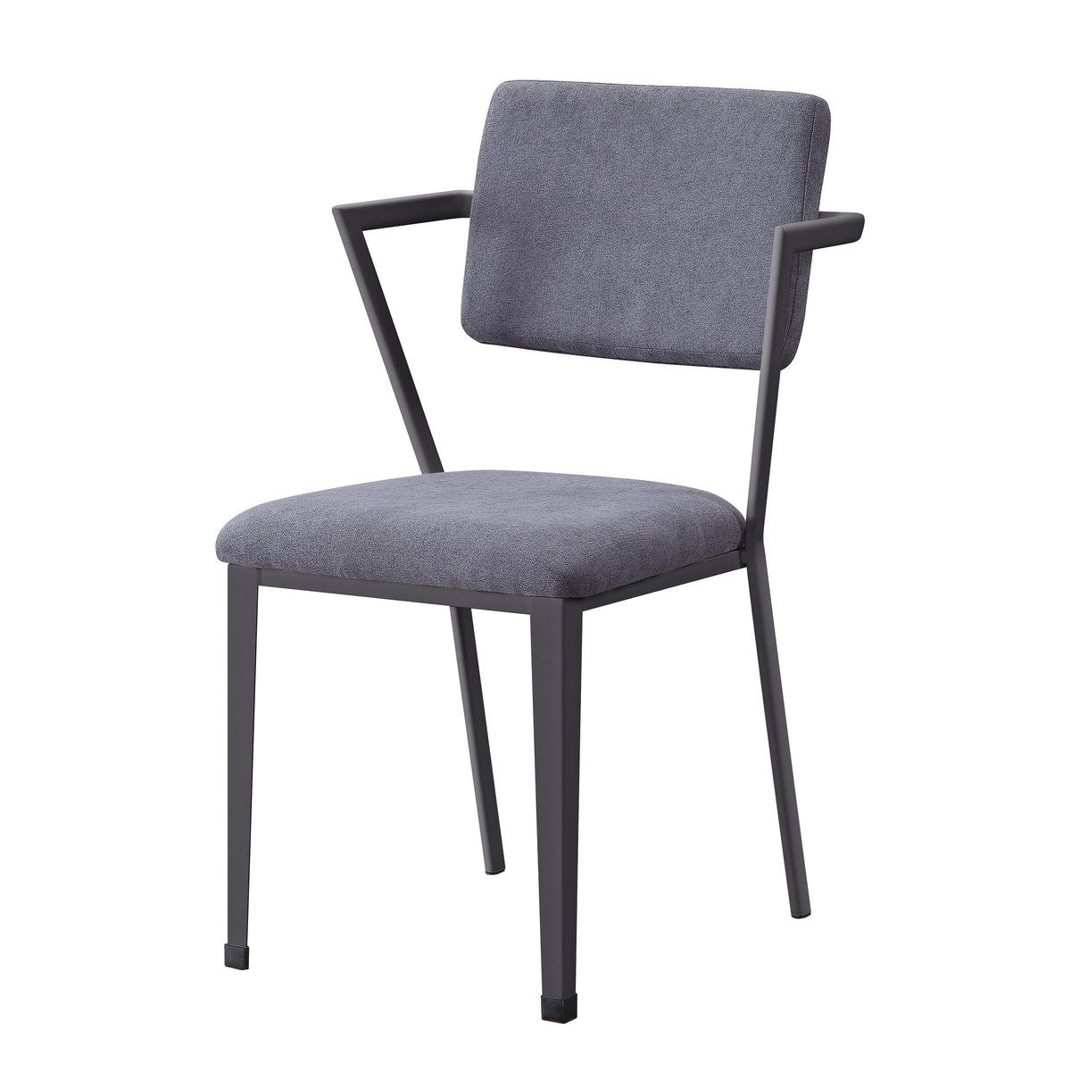 Grey Upholstered Office Chair S4337