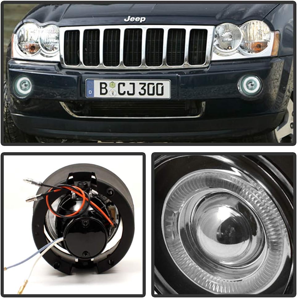 Clrar Lens LED Fog Lights Assembly U63439
