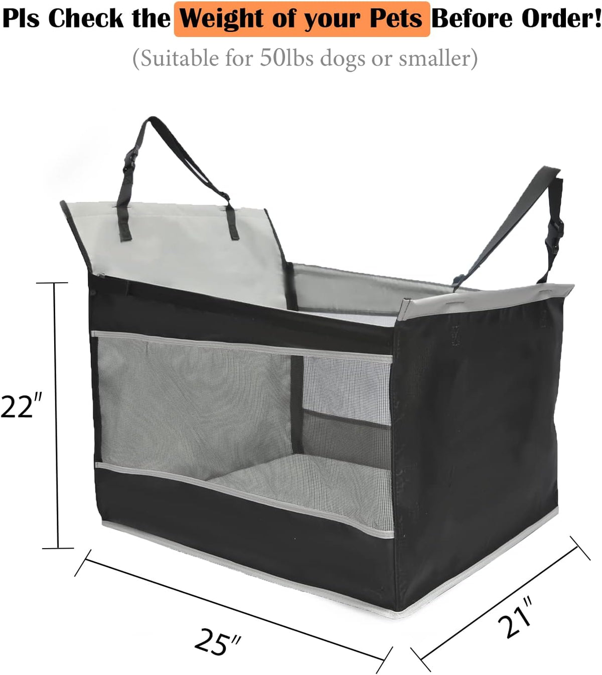 Dog Car Seat for Large Dogs A962151
