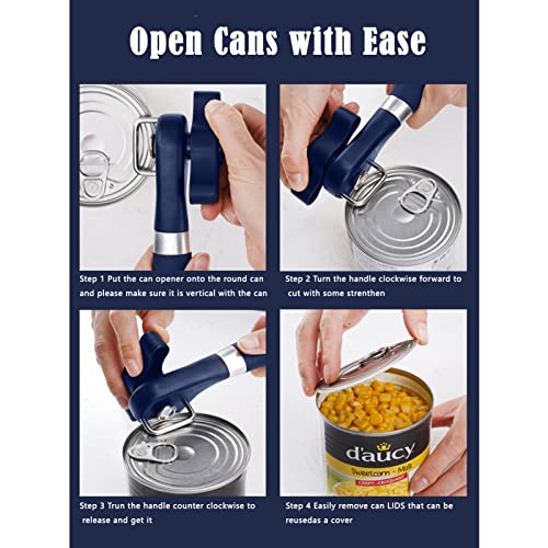 Manual Can Opener with Stainless Steel Blade P1873