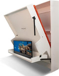 Queen Horizontal Murphy Bed with Desk Z1995