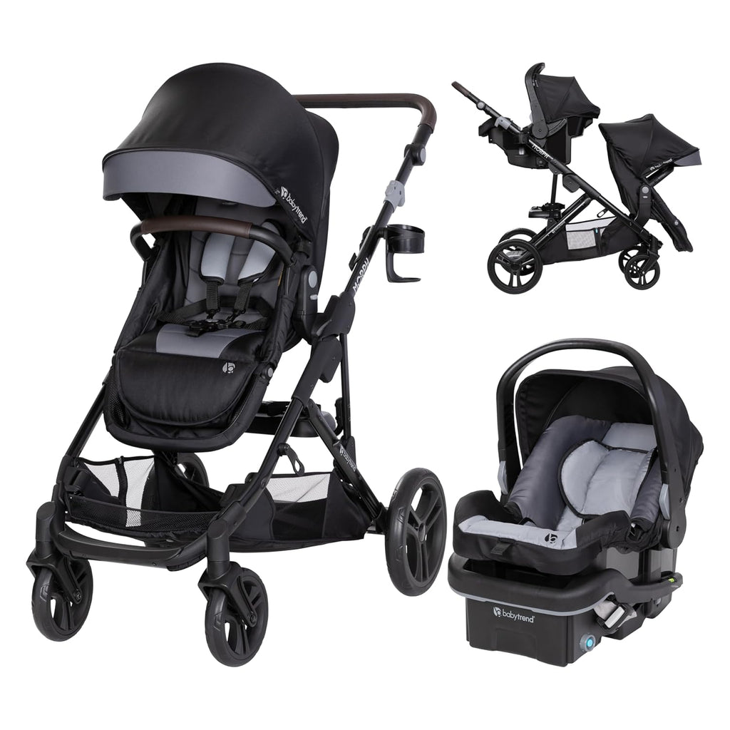 Single to Double Travel System with Infant Car Seat and Extra Base Z36515