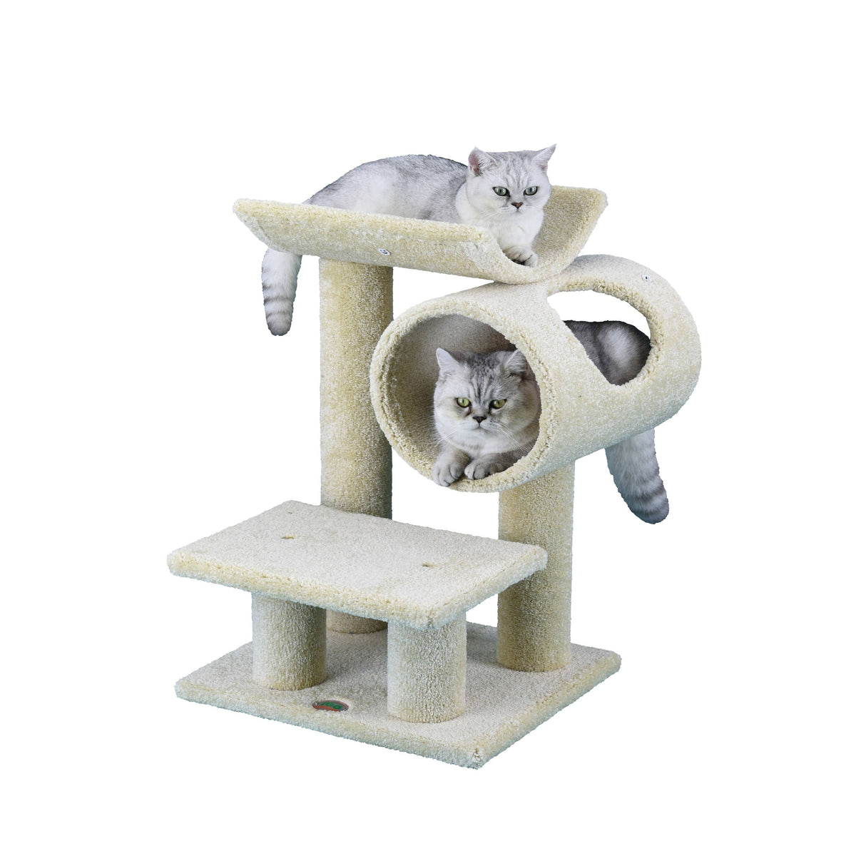 Carpeted Cat Tree R246