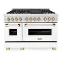 48 in. Gas Range with Electric Oven C170
