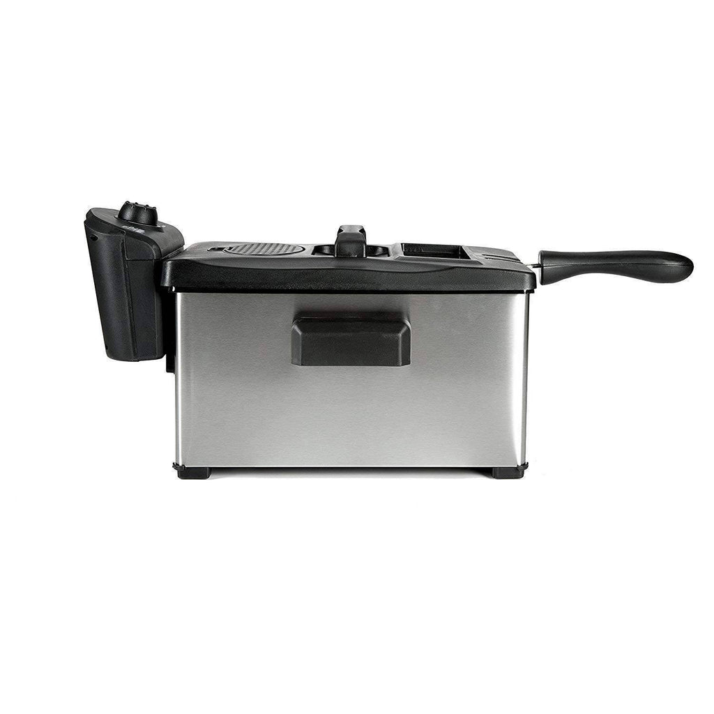 3.5-Quart Immersion Deep Stainless Steel Fryer A379434