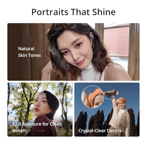 Vlogging Camera with 1'' CMOS & 4K/120fps Video, 3-Axis Stabilization, 2" Rotatable Touchscreen G6234