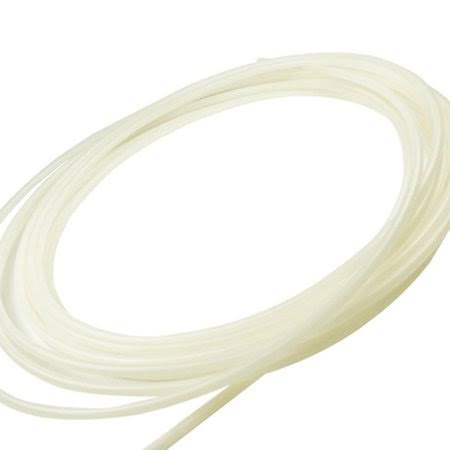 White Semi-Clear Plastic Tubing 0.187 inch Inner Diameter V9745