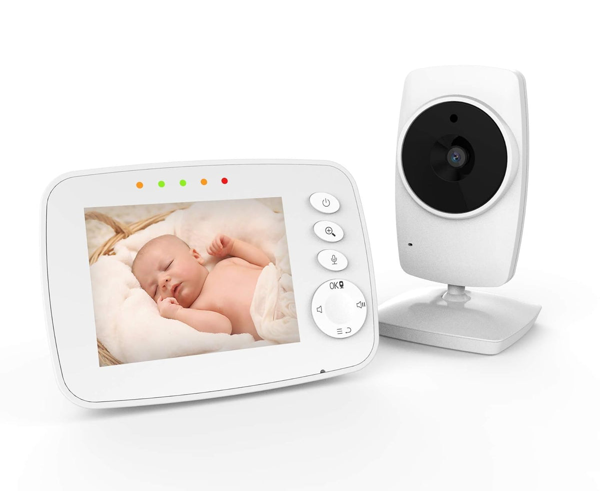 Baby Monitor with Camera and Video, 3.5 inch Y22872