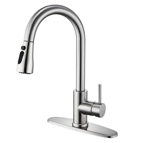 Single Handle Pull Down Sprayer Kitchen Faucet O1958