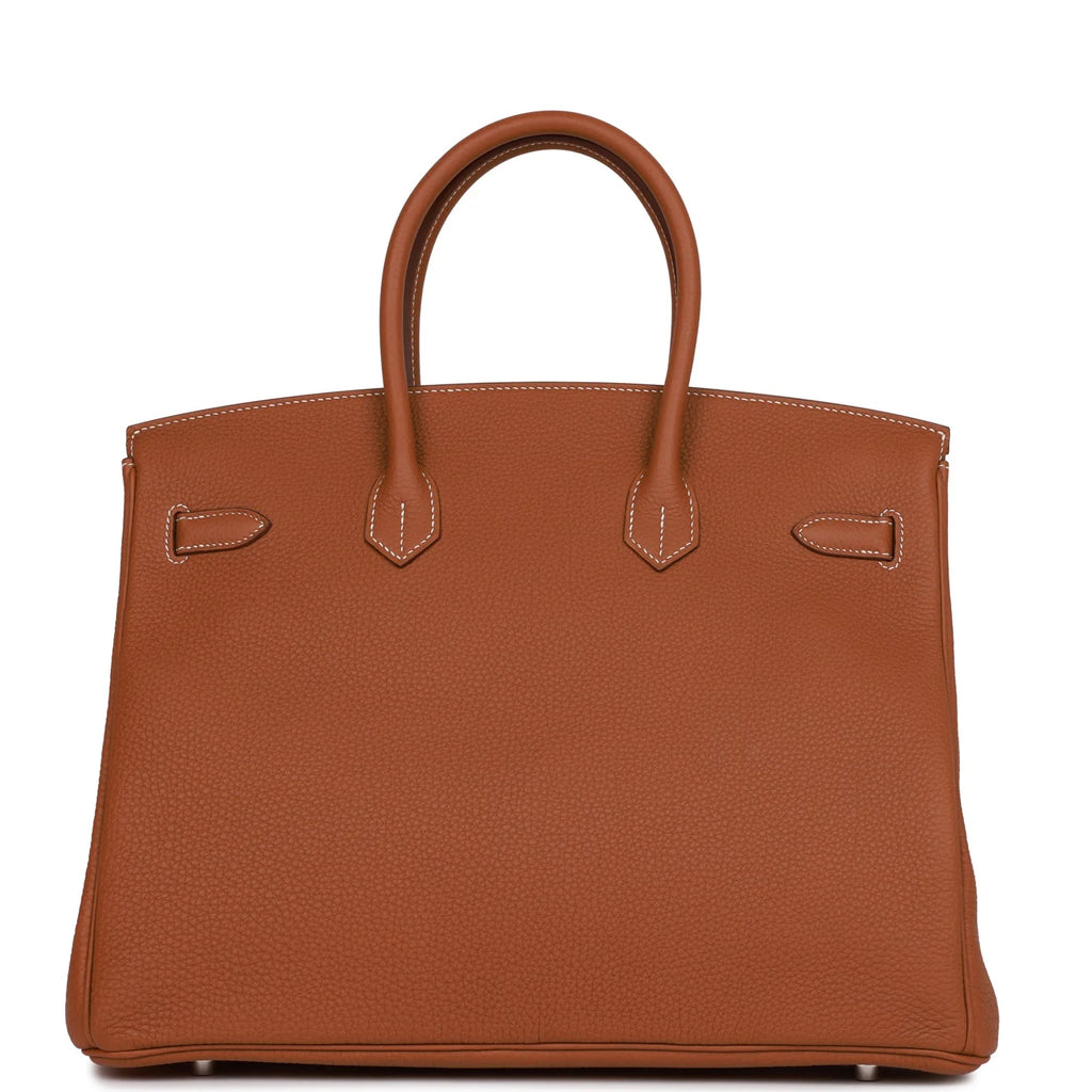 Gold Togo Palladium Hardware Bag D5154