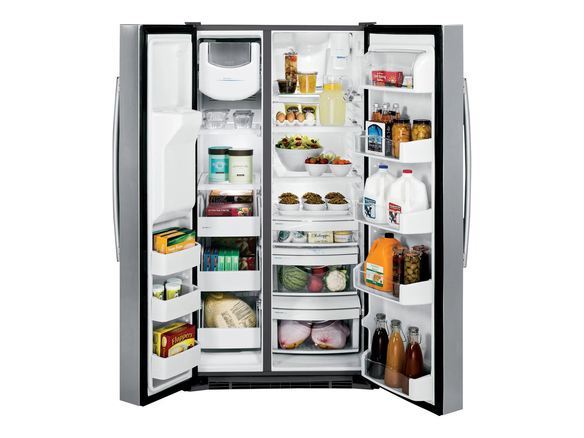 Side-by-side Refrigerator-freezer with Water and Ice Dispenser - 28.4 cu. ft - Stainless Steel X29756