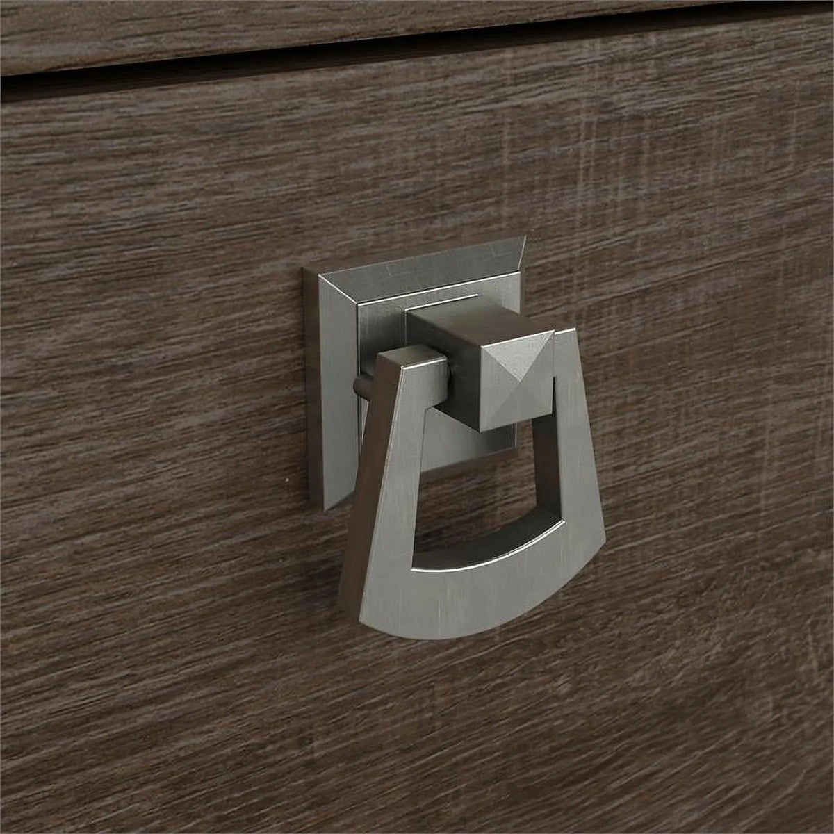 L Shaped Desk with Storage in Ash Brown Z620411