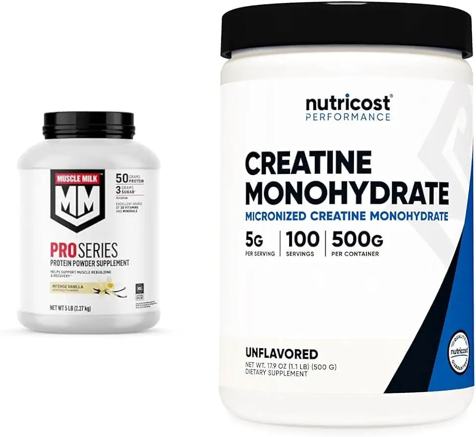 Protein Powder 5lb and Creatine Monohydrate Powder 500G S20752