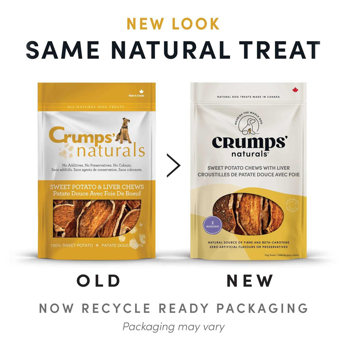 Sweet Potato Chews Dog Treats with Liver A7317