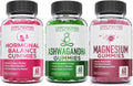 Hormonal Balance Gummies + Ashwagandha Gummies + Magnesium Gummies Y74146
