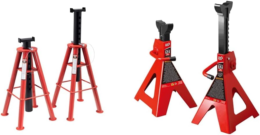 10-Ton Pin Type Jack Stands Pair R906401