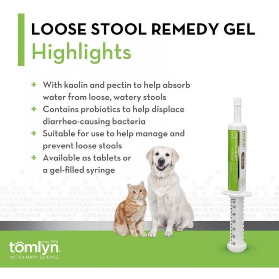 Loose Stool Remedy Gel for Cats Dogs F44869